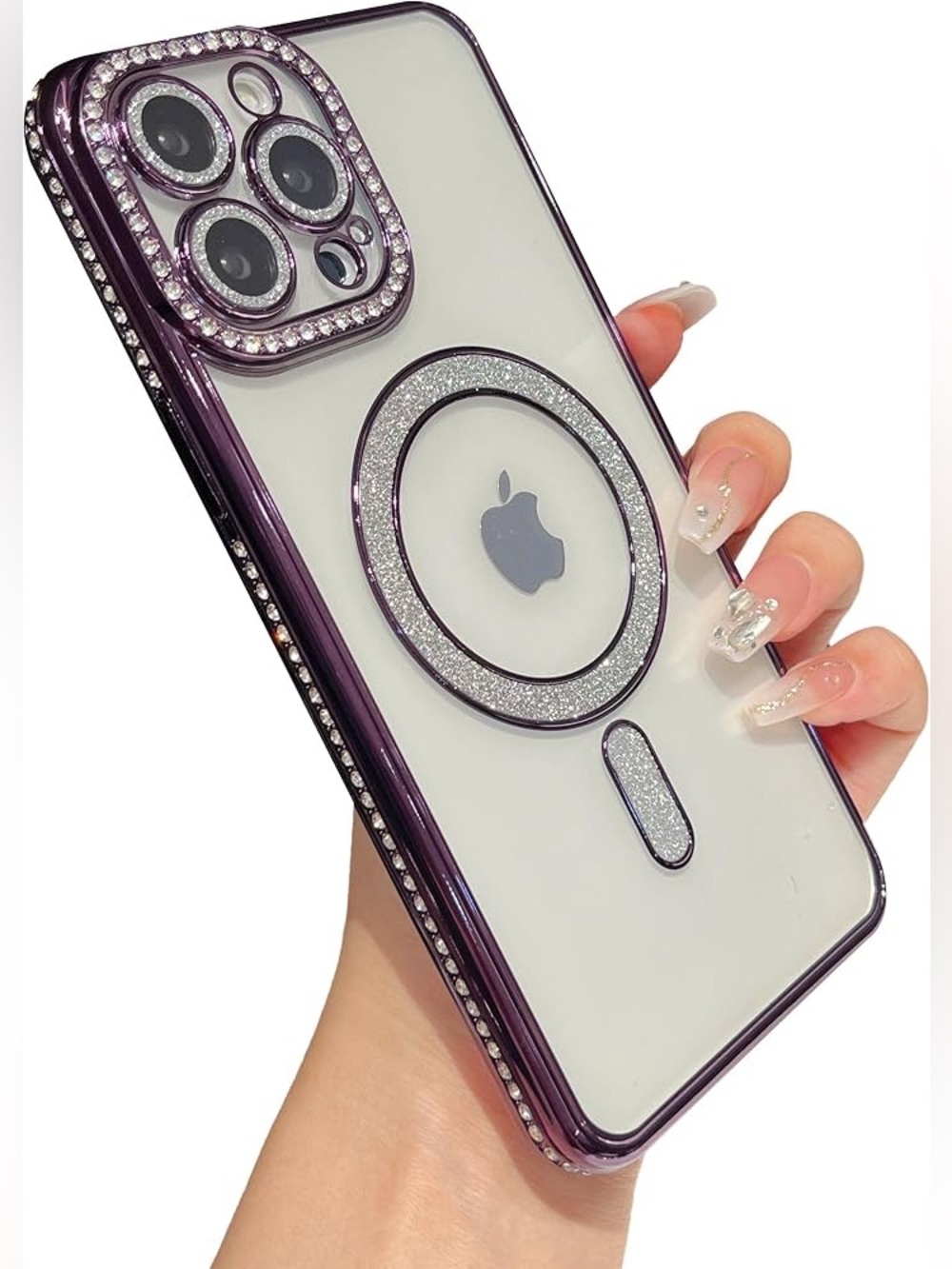 Case For IPhone 16 Pro Max Color Purple.